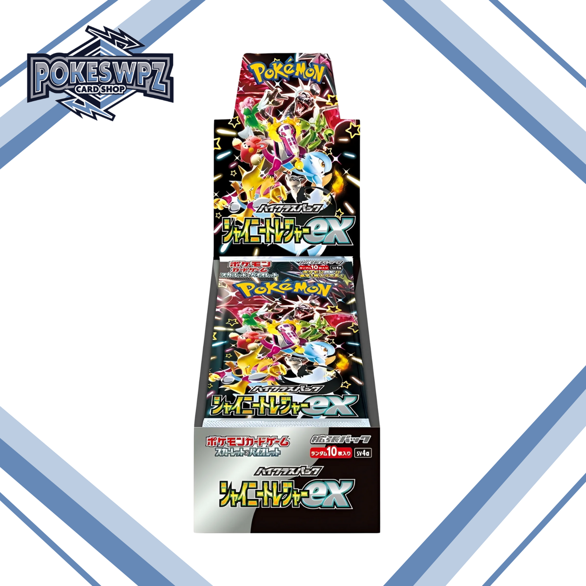 Japanese Pokemon Shiny Treasures Booster Box – PokeSwpz